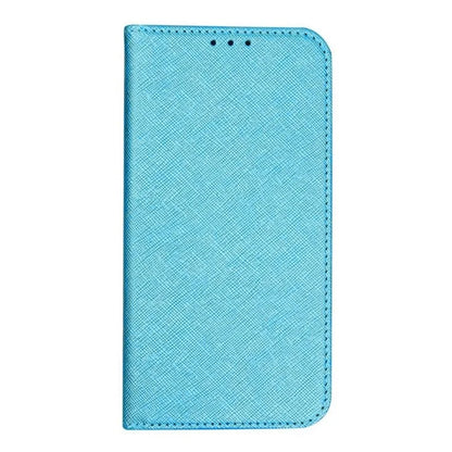 For iPhone 15 Pro PU Leather Stand Cover Cross Texture Wallet Flip Phone Case