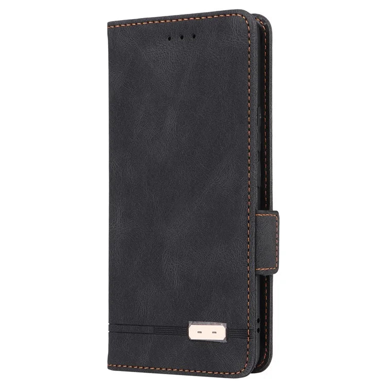 For Realme GT5 5G Case Shockproof PU Leather Wallet Stand Mobile Phone Cover