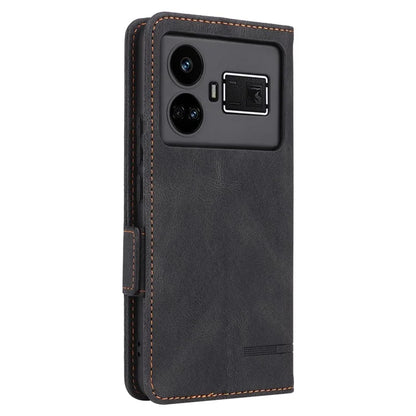 For Realme GT5 5G Case Shockproof PU Leather Wallet Stand Mobile Phone Cover