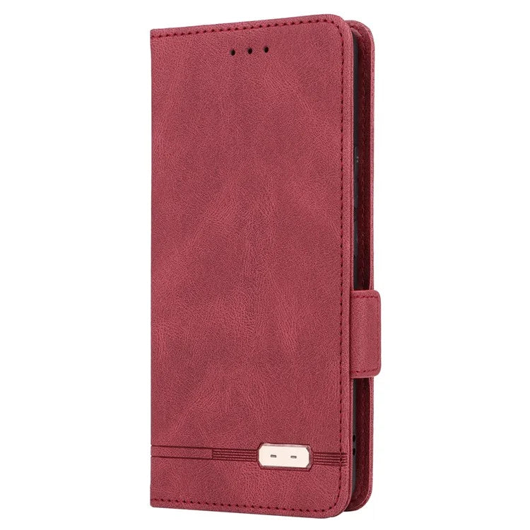 For Realme GT5 5G Case Shockproof PU Leather Wallet Stand Mobile Phone Cover