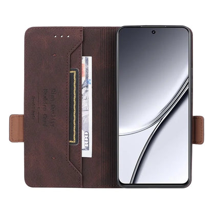 For Realme GT5 5G Case Shockproof PU Leather Wallet Stand Mobile Phone Cover