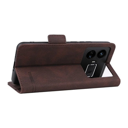 For Realme GT5 5G Case Shockproof PU Leather Wallet Stand Mobile Phone Cover