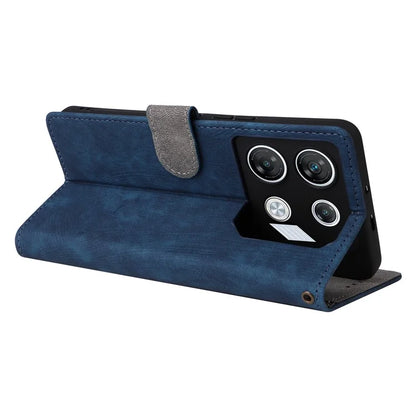 For Transsion Infinix GT 10 Pro 5G / X6739 Case RFID Blocking Leather Stand Phone Cover with Strap