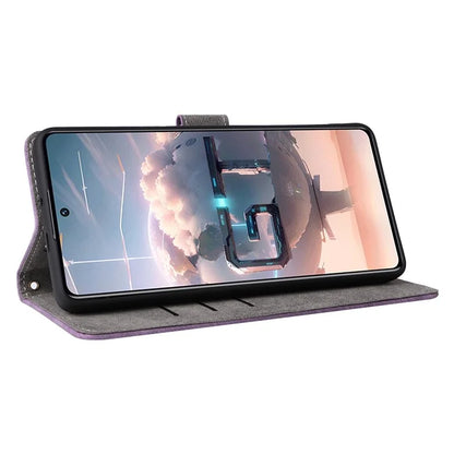 For Transsion Infinix GT 10 Pro 5G / X6739 Case RFID Blocking Leather Stand Phone Cover with Strap