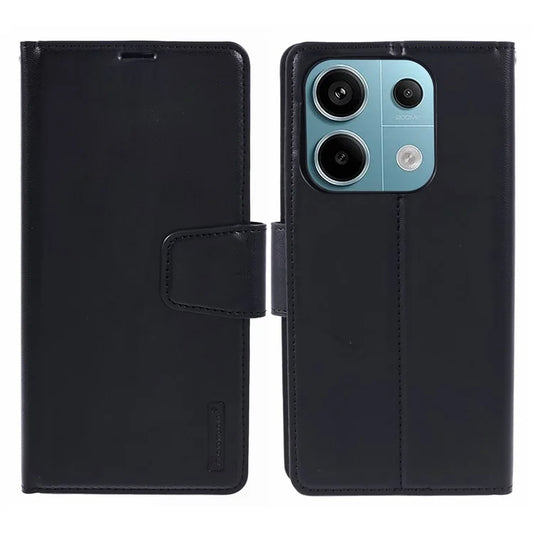 HANMAN Mill Series for Xiaomi 13 Pro 5G Case PU Leather Wallet Flip Cover