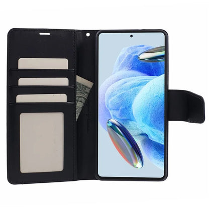 HANMAN Mill Series for Xiaomi 13 Pro 5G Case PU Leather Wallet Flip Cover