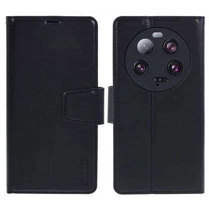 HANMAN Mill Series for Xiaomi 13 Ultra Wallet Case PU Leather Folio Stand Phone Cover