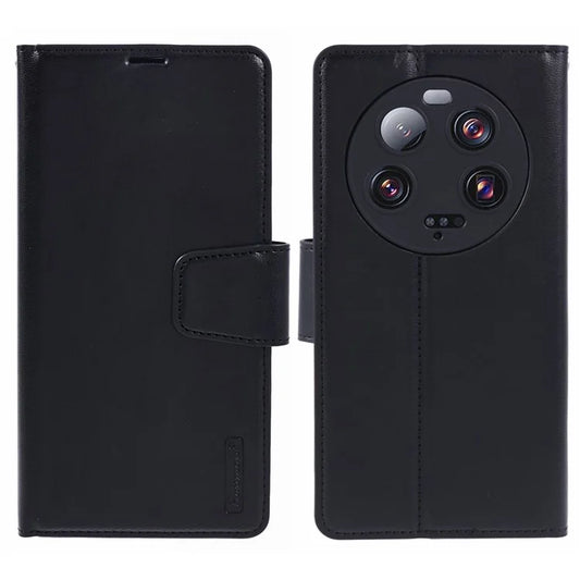 HANMAN Mill Series for Xiaomi 13 Ultra Wallet Case PU Leather Folio Stand Phone Cover