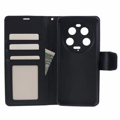 HANMAN Mill Series for Xiaomi 13 Ultra Wallet Case PU Leather Folio Stand Phone Cover
