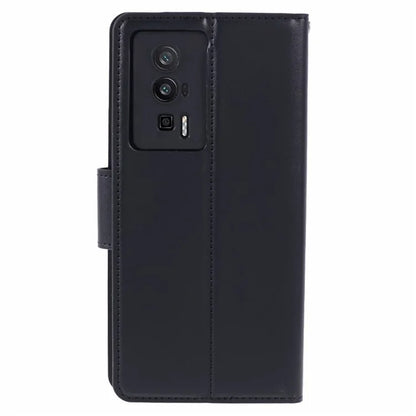 HANMAN Mill Series for Xiaomi Redmi K60 5G / K60 Pro 5G / Poco F5 Pro 5G Case Stand Feature PU Leather Phone Cover