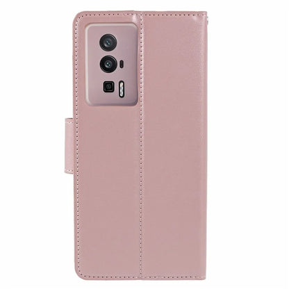 HANMAN Mill Series for Xiaomi Redmi K60 5G / K60 Pro 5G / Poco F5 Pro 5G Case Stand Feature PU Leather Phone Cover