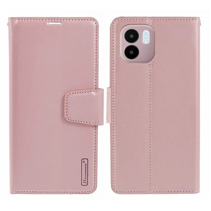 HANMAN Mill Series for Xiaomi Redmi A1 4G / A2 4G Case Wallet PU Leather Shockproof Phone Cover