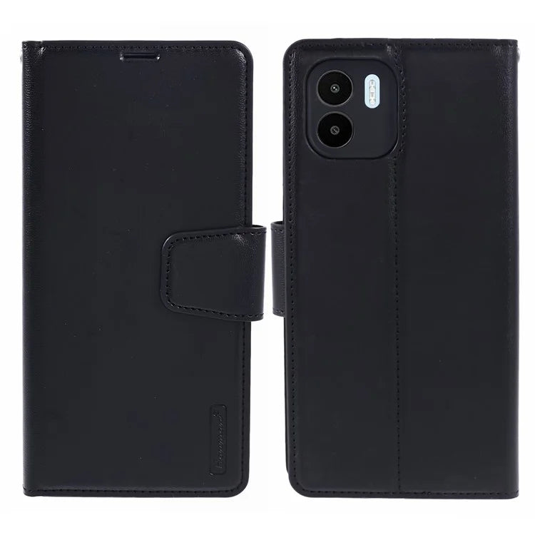 HANMAN Mill Series for Xiaomi Redmi A1 4G / A2 4G Case Wallet PU Leather Shockproof Phone Cover