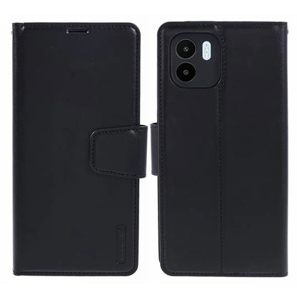 HANMAN Mill Series for Xiaomi Redmi A1 4G / A2 4G Case Wallet PU Leather Shockproof Phone Cover
