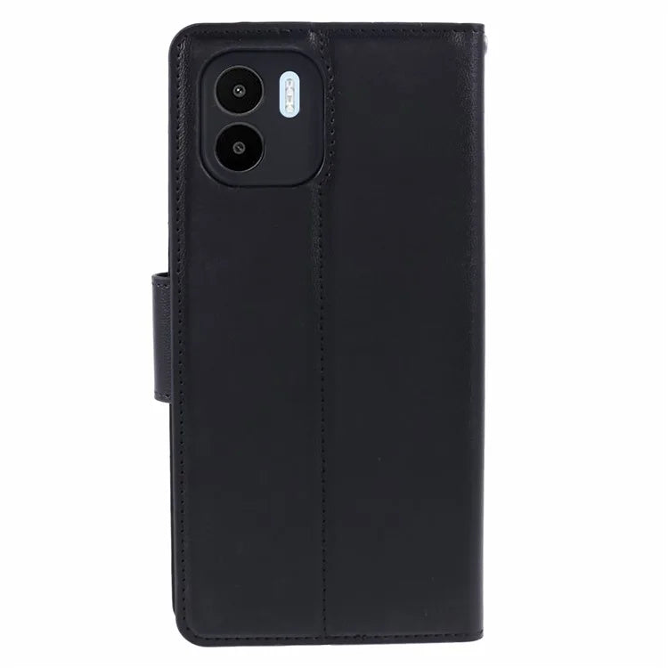 HANMAN Mill Series for Xiaomi Redmi A1 4G / A2 4G Case Wallet PU Leather Shockproof Phone Cover