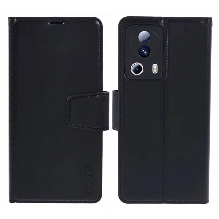 HANMAN Mill Series for Xiaomi 13 Lite / Civi 2 5G / 12 Lite NE 5G Case Folio PU Leather Wallet Phone Cover