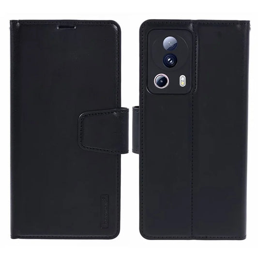HANMAN Mill Series for Xiaomi 13 Lite / Civi 2 5G / 12 Lite NE 5G Case Folio PU Leather Wallet Phone Cover