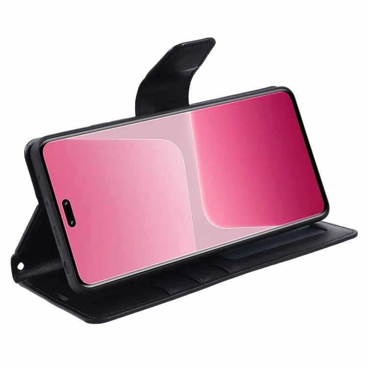 HANMAN Mill Series for Xiaomi 13 Lite / Civi 2 5G / 12 Lite NE 5G Case Folio PU Leather Wallet Phone Cover