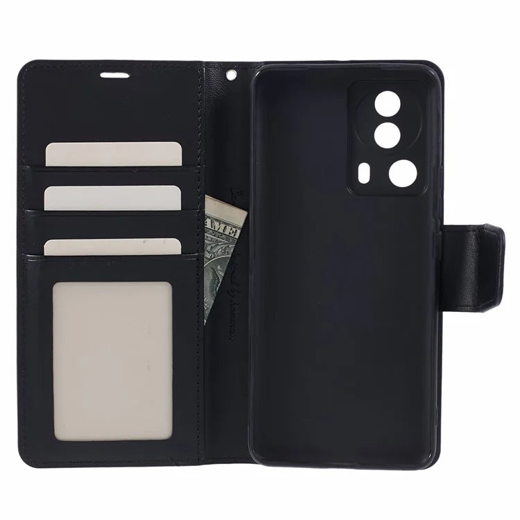 HANMAN Mill Series for Xiaomi 13 Lite / Civi 2 5G / 12 Lite NE 5G Case Folio PU Leather Wallet Phone Cover