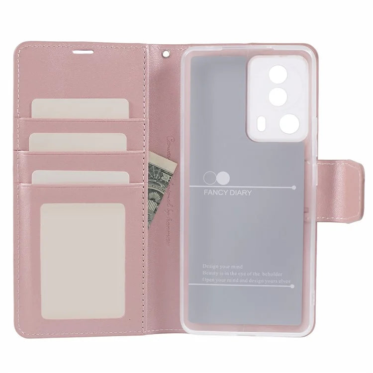 HANMAN Mill Series for Xiaomi 13 Lite / Civi 2 5G / 12 Lite NE 5G Case Folio PU Leather Wallet Phone Cover