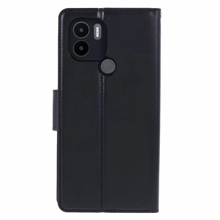 HANMAN Mill Series for Xiaomi Redmi A1+ 4G / A2+ 4G / Poco C50 4G / C51 4G Case PU Leather Magnetic Closure Phone Cover