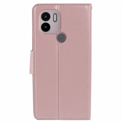 HANMAN Mill Series for Xiaomi Redmi A1+ 4G / A2+ 4G / Poco C50 4G / C51 4G Case PU Leather Magnetic Closure Phone Cover