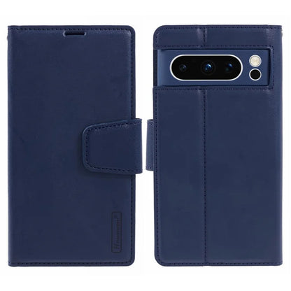 HANMAN Mill Series for Google Pixel 8 Pro Case PU Leather Stand Magnetic Phone Cover