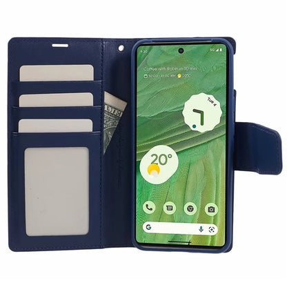 HANMAN Mill Series for Google Pixel 8 Pro Case PU Leather Stand Magnetic Phone Cover