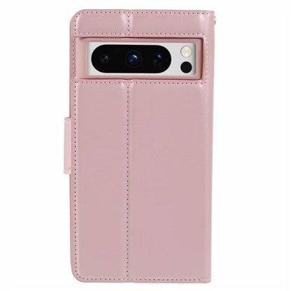HANMAN Mill Series for Google Pixel 8 Pro Case PU Leather Stand Magnetic Phone Cover