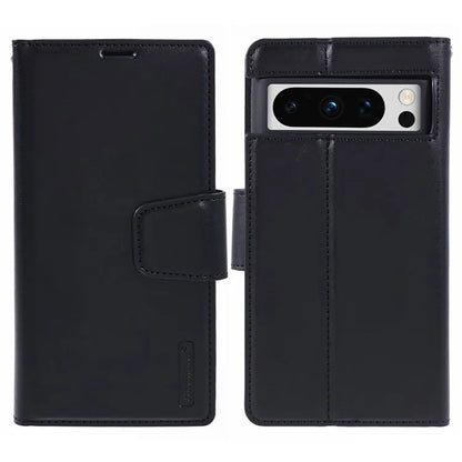 HANMAN Mill Series for Google Pixel 8 Pro Case PU Leather Stand Magnetic Phone Cover