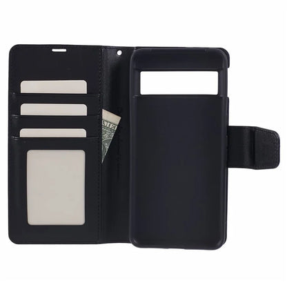 HANMAN Mill Series for Google Pixel 8 Pro Case PU Leather Stand Magnetic Phone Cover