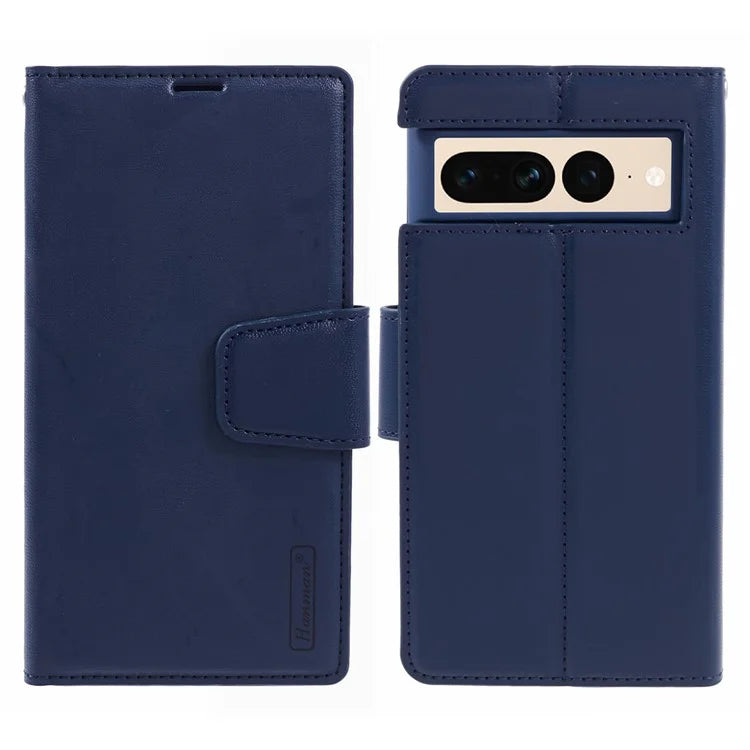 HANMAN Mill Series for Google Pixel 7 Pro 5G Case Wallet PU Leather Phone Cover