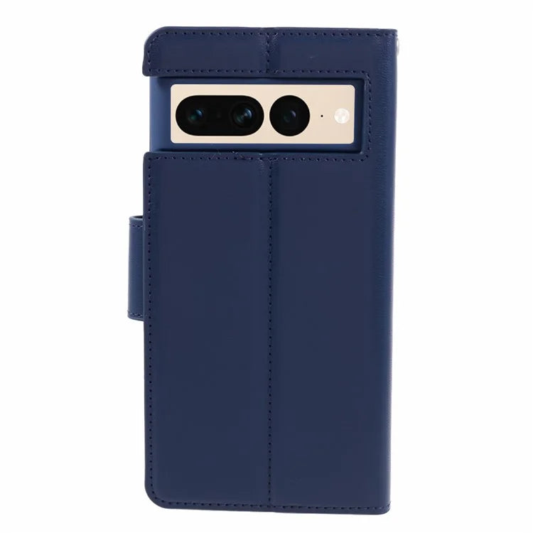 HANMAN Mill Series for Google Pixel 7 Pro 5G Case Wallet PU Leather Phone Cover