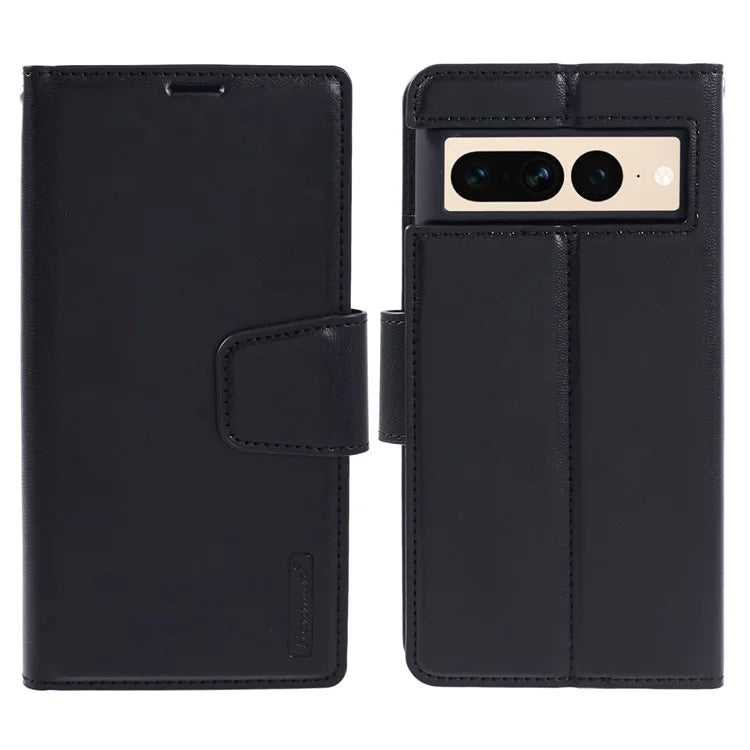 HANMAN Mill Series for Google Pixel 7 Pro 5G Case Wallet PU Leather Phone Cover
