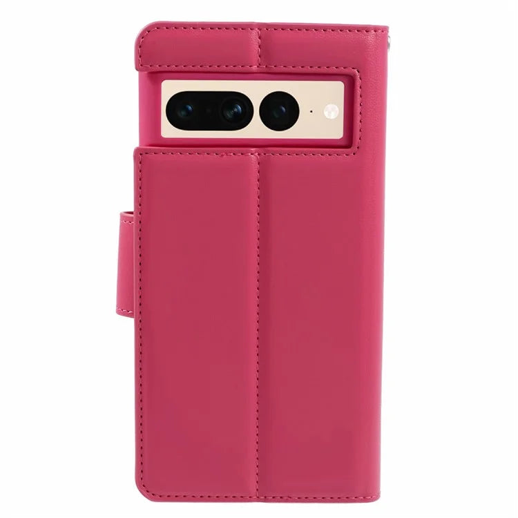 HANMAN Mill Series for Google Pixel 7 Pro 5G Case Wallet PU Leather Phone Cover