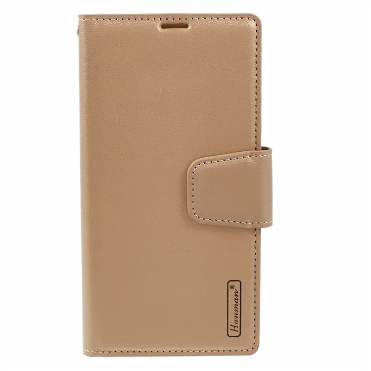 HANMAN Mill Series for Google Pixel 7a Case Anti-drop Wallet PU Leather Phone Cover