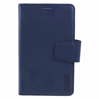 HANMAN Mill Series for Google Pixel Fold Case PU Leather Magnetic Flip Folio Phone Cover