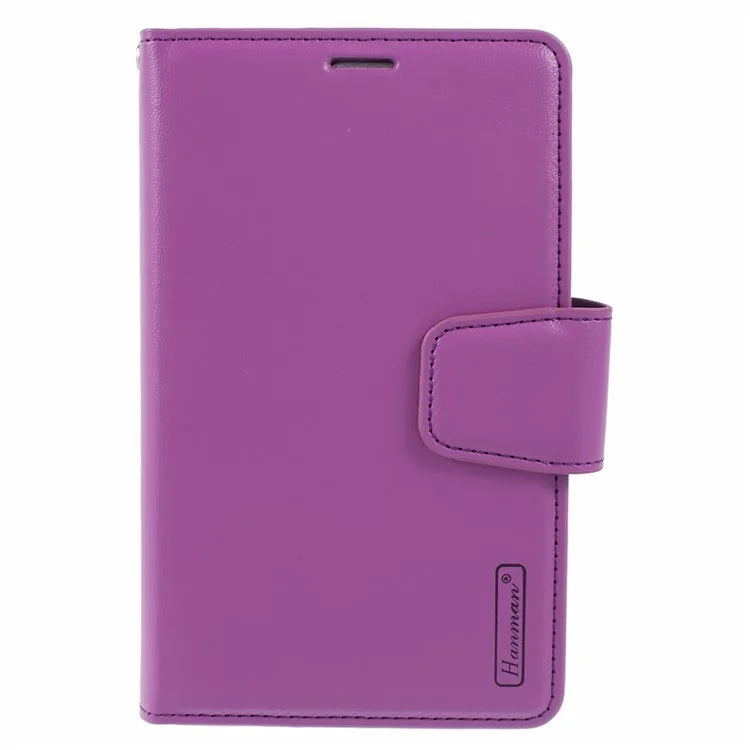 HANMAN Mill Series for Google Pixel Fold Case PU Leather Magnetic Flip Folio Phone Cover