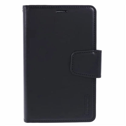HANMAN Mill Series for Google Pixel Fold Case PU Leather Magnetic Flip Folio Phone Cover