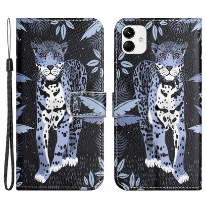 For Motorola Moto G54 5G Case Pattern Printing Anti-Drop PU Wallet Phone Case with Strap