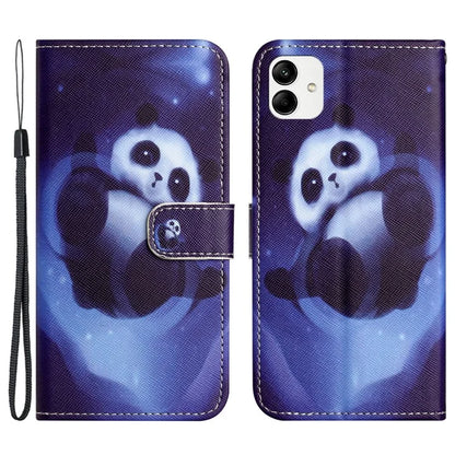 For Motorola Moto G54 5G Case Pattern Printing Anti-Drop PU Wallet Phone Case with Strap
