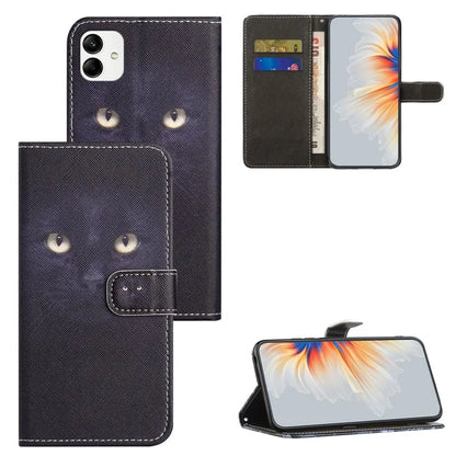 For Motorola Moto G54 5G Case Pattern Printing Anti-Drop PU Wallet Phone Case with Strap