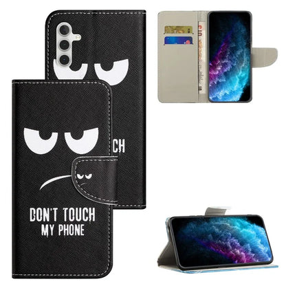 For Samsung Galaxy A05s 4G Case Pattern Printing Wallet PU Leather Phone Cover