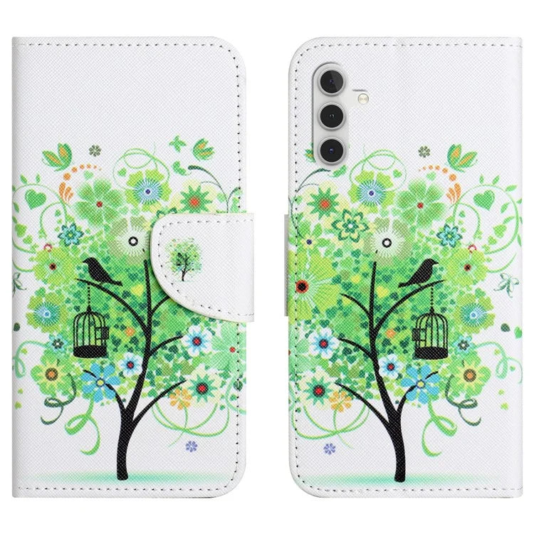 For Samsung Galaxy A05s 4G Case Pattern Printing Wallet PU Leather Phone Cover