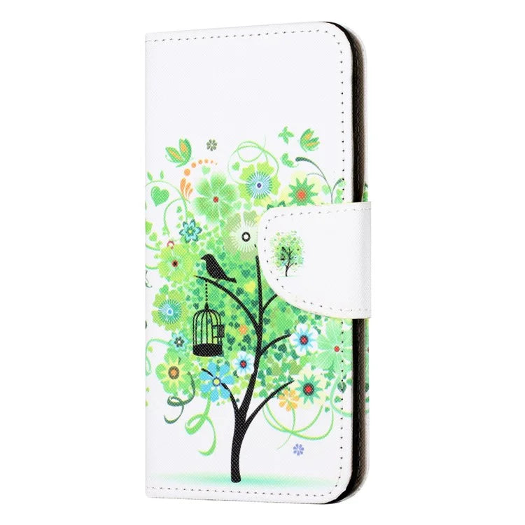 For Samsung Galaxy A05s 4G Case Pattern Printing Wallet PU Leather Phone Cover