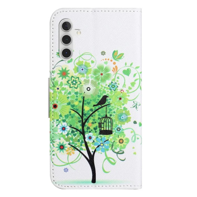 For Samsung Galaxy A05s 4G Case Pattern Printing Wallet PU Leather Phone Cover