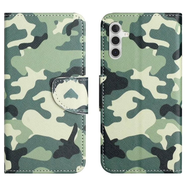 For Samsung Galaxy A05s 4G Case Pattern Printing Wallet PU Leather Phone Cover