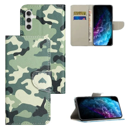 For Samsung Galaxy A05s 4G Case Pattern Printing Wallet PU Leather Phone Cover