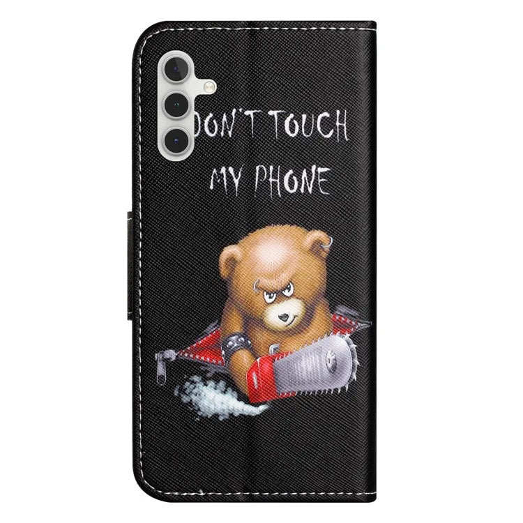 For Samsung Galaxy A05s 4G Case Pattern Printing Wallet PU Leather Phone Cover