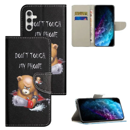 For Samsung Galaxy A05s 4G Case Pattern Printing Wallet PU Leather Phone Cover